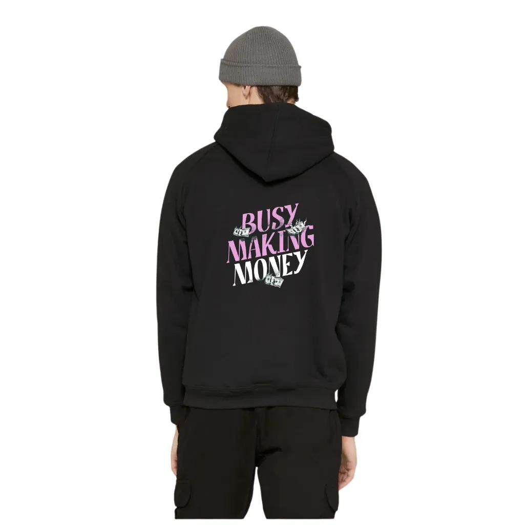 Unisex Oversized Streetwear Graphic Hoodie – Drop Shoulder Heavyweight Cotton Sweatshirt