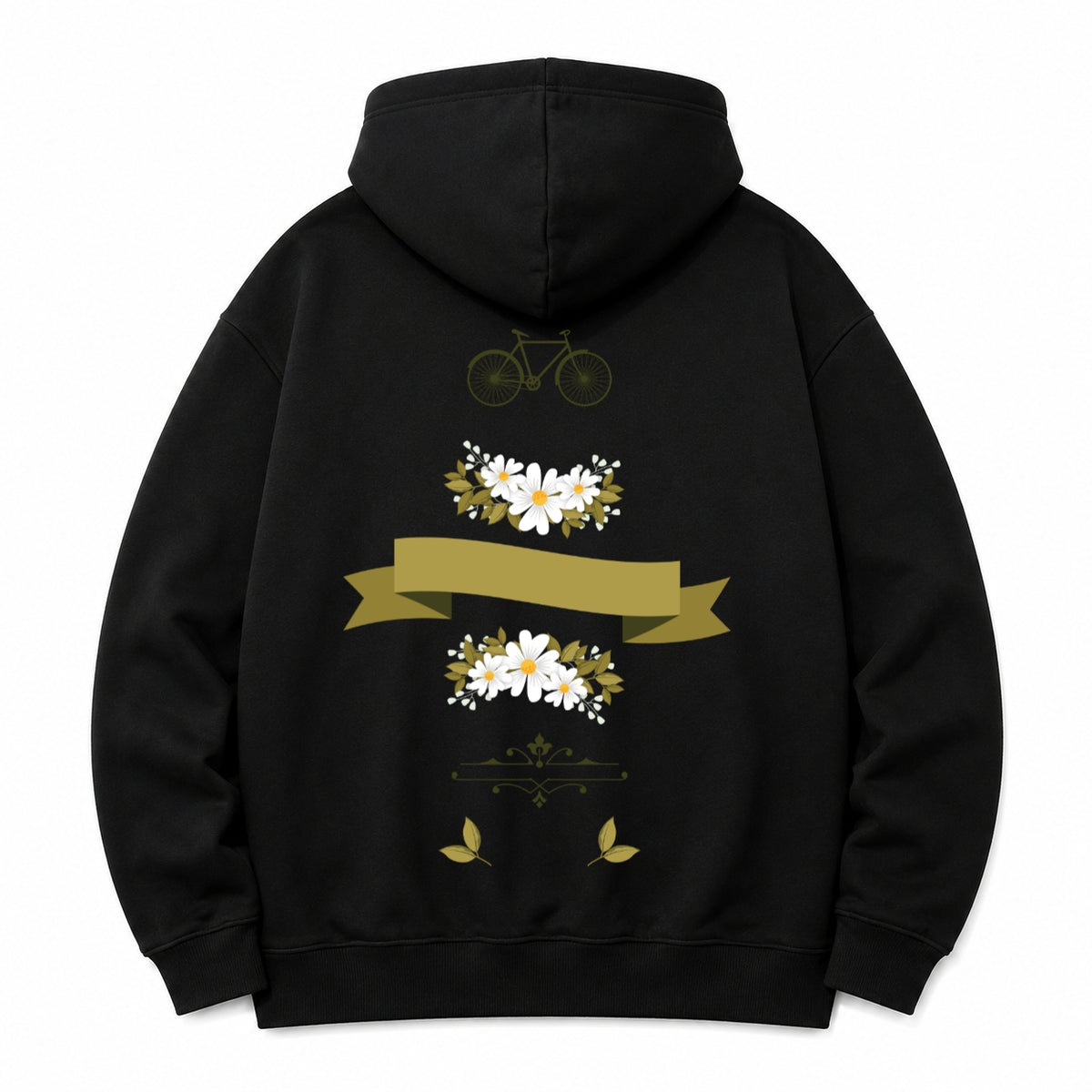 HKAY Premium Streetwear Hoodie | Floral Design
