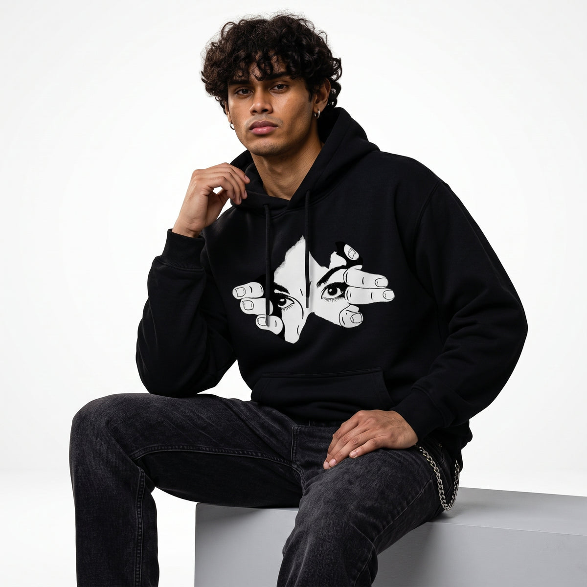 HKAY Premium Oversized Graphic Hoodie