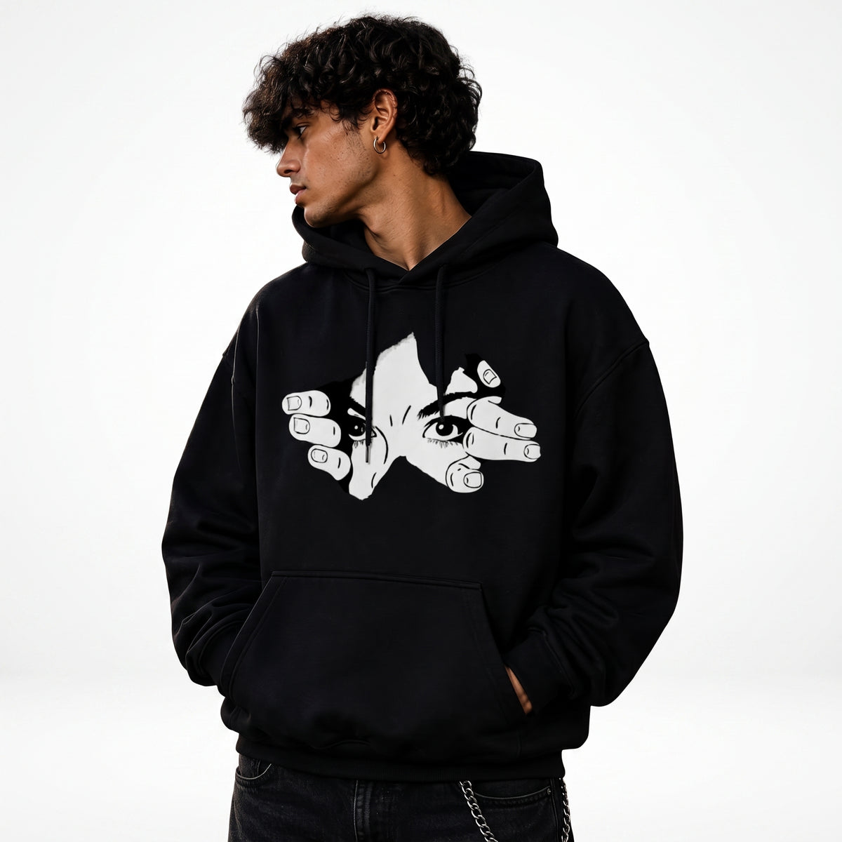 HKAY Premium Oversized Graphic Hoodie