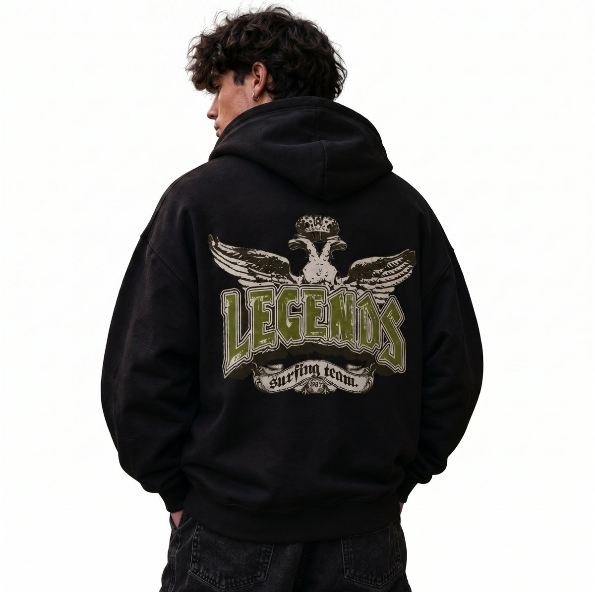 HKAY Legends Heavyweight Oversized Hoodie