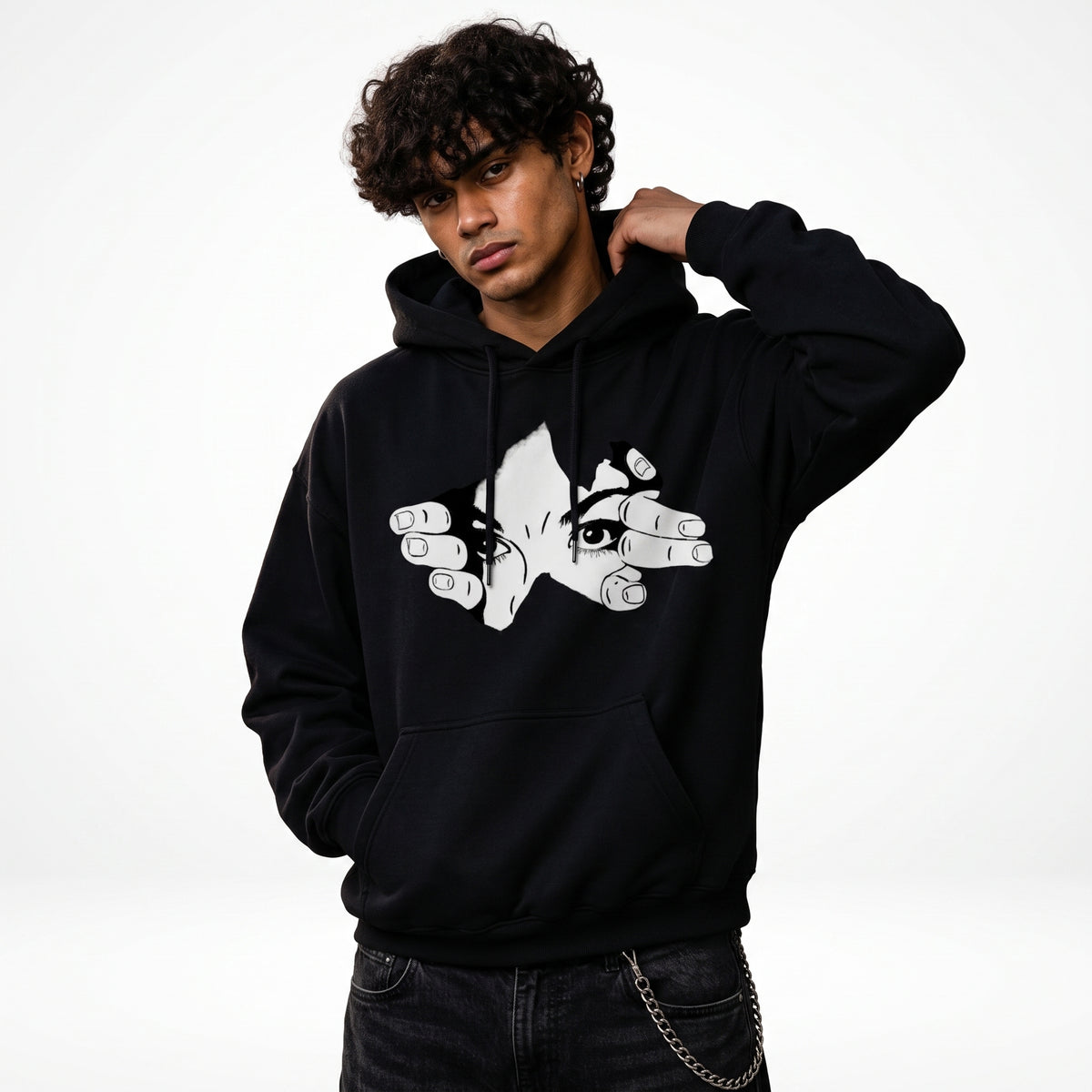 HKAY Premium Oversized Graphic Hoodie