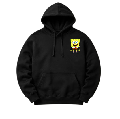 SpongeBob Print Hoodie - Hkay Premium Edition