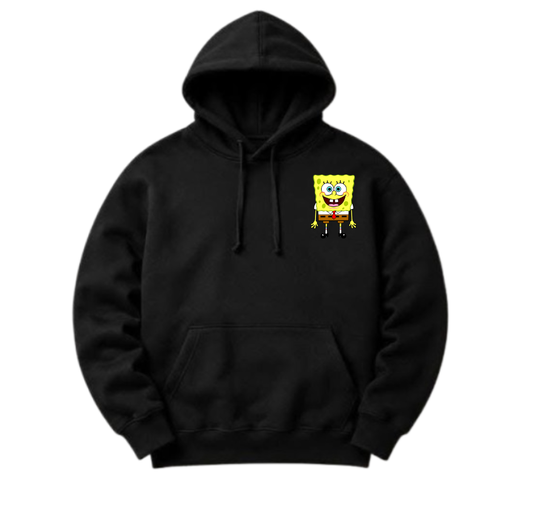 SpongeBob Print Hoodie - Hkay Premium Edition