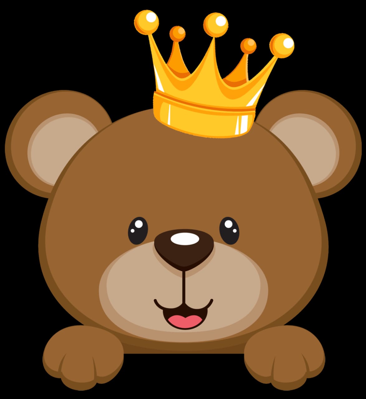HKay Premium Crown Bear Hoodie