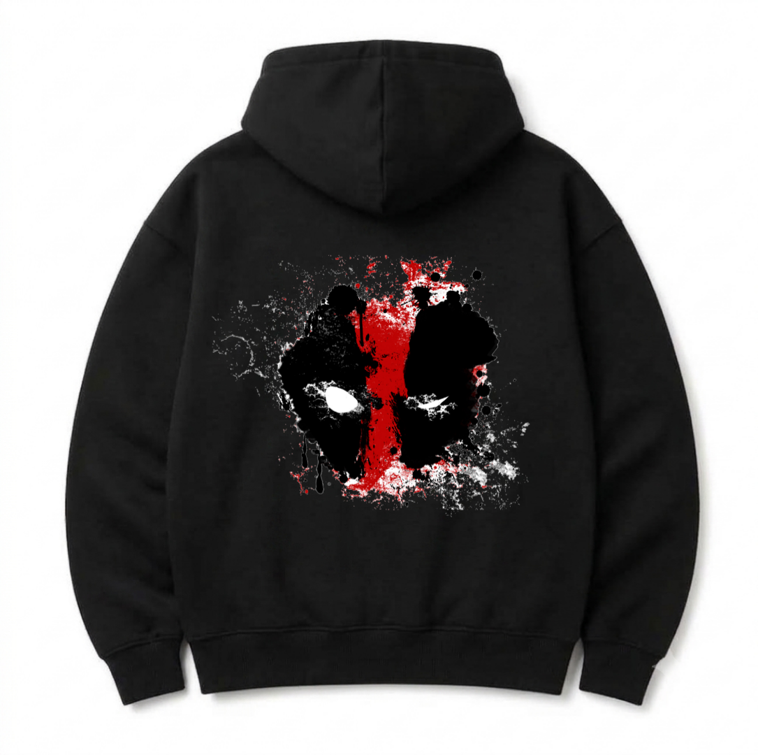 HKAY Premium Redpool Graphic Hoodie – Oversized Streetwear