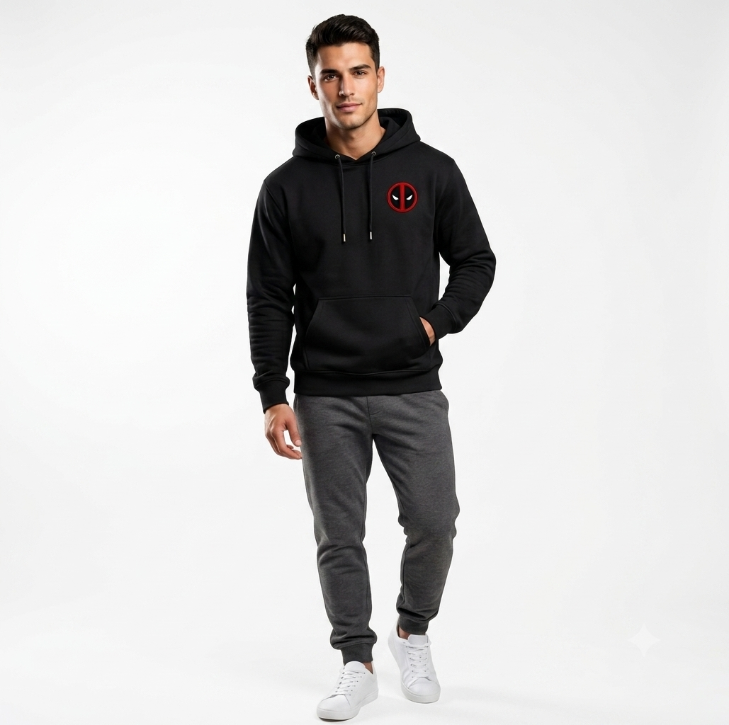 HKAY Premium Redpool Graphic Hoodie – Oversized Streetwear