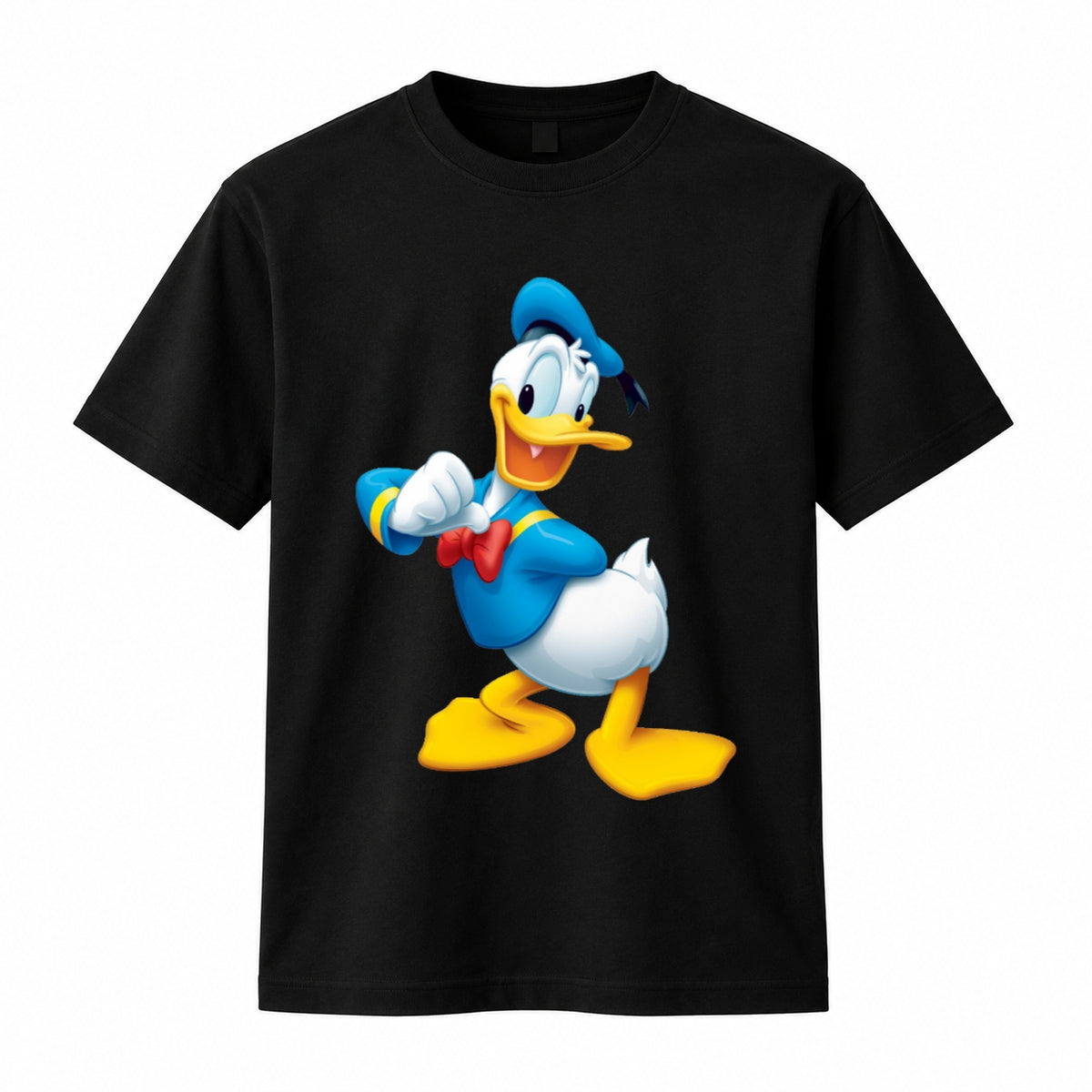 HKAY Premium Vintage Duck Jet Black 200 GSM T-Shirt