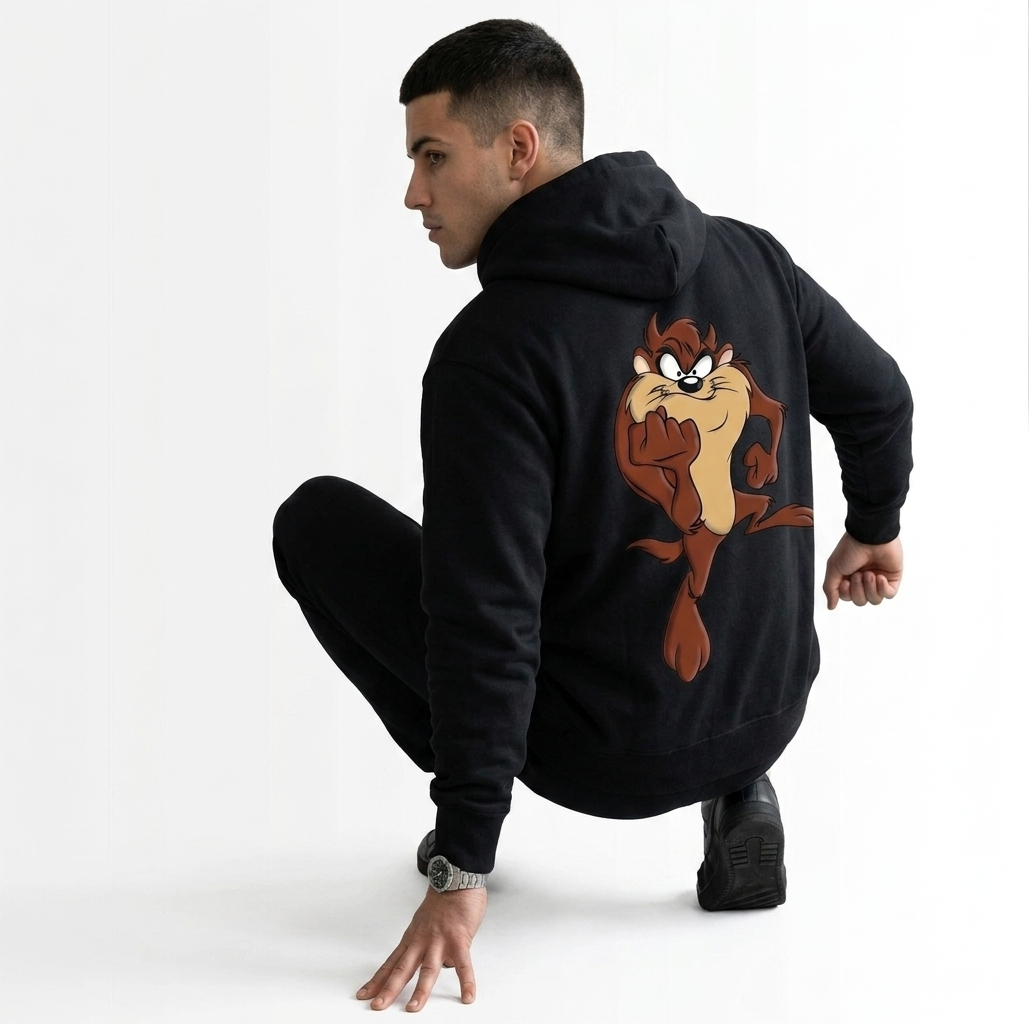 Tezmanion Devil Looney Tunes Hoodie | Premium Streetwear Edition